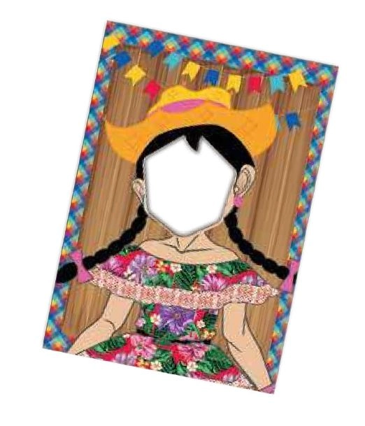 Painel Esp Menina Junina Diver Un 111175 Festcolorr