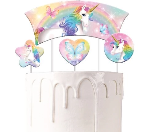 Topper P/bolo Unicornio New C/04 Festcolor
