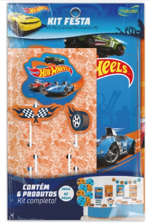 Kit Festa Festicolor Hot Wheels C62