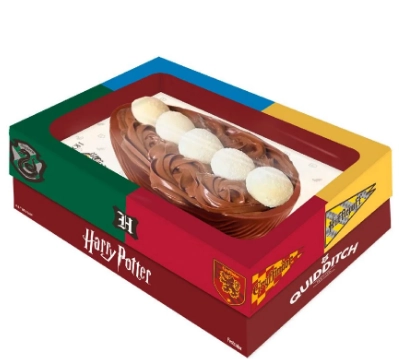 Caixa Ovo 3 Em 1 Harry Potter New C/visor M Festcolor