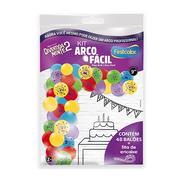 Kit Arco Facil Divertidamente 2 Festcolor