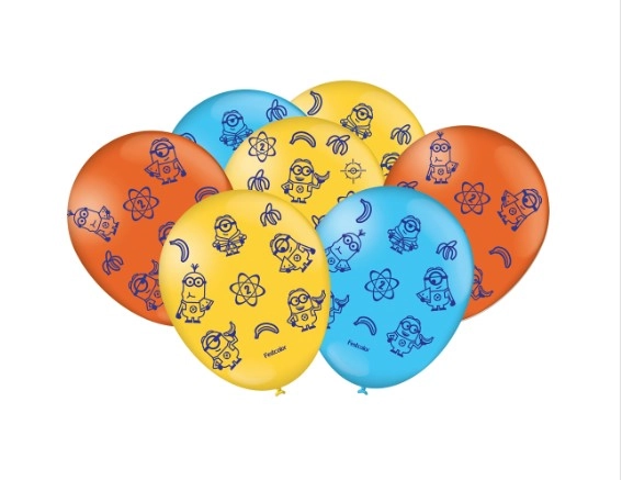Balao Imp. Especial Meu Malvado Favorito 4 C/25un Festcolor