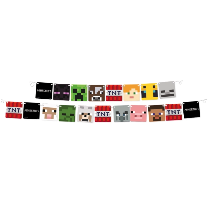 Faixa Decorativa Minecraft Festcolor