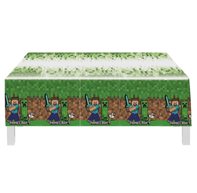 Toalha Plastica Minecraft Festcolor