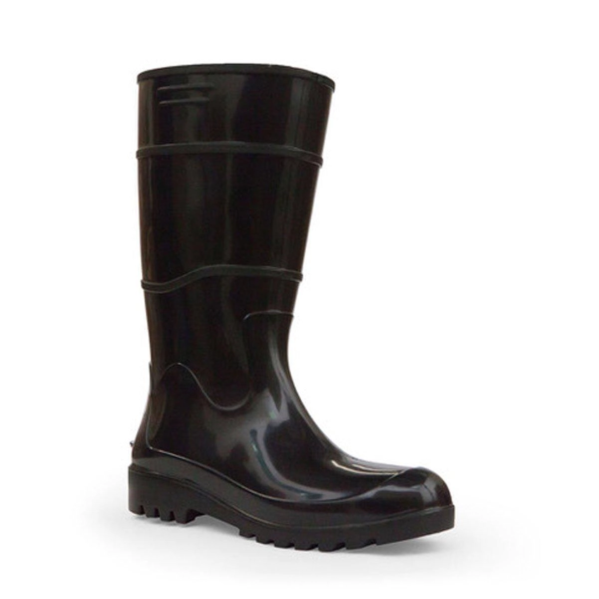 Bota Pvc Cano Longo Preta - Workflex, Opção: Preto(a), Tamanho: 37