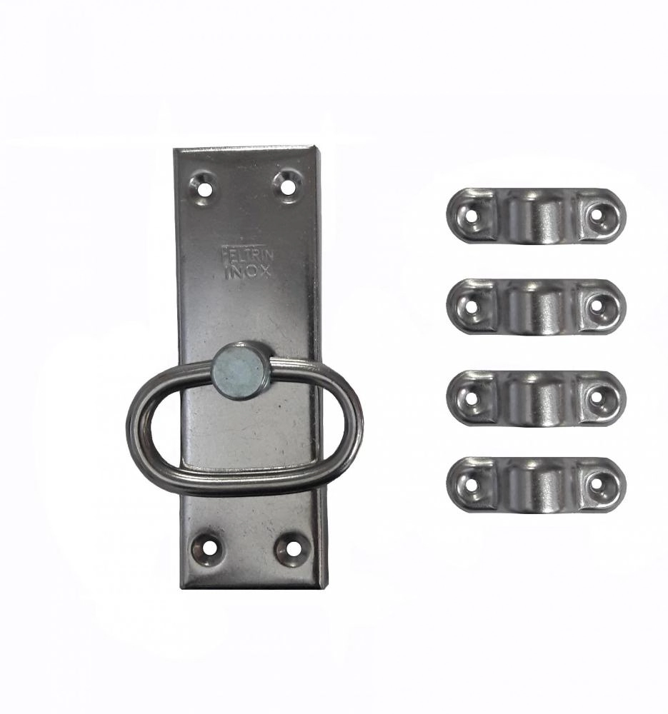 Kit 3 Cremona Inox + 6 Vara P/ Cremona Inox 1,10m - Feltrin