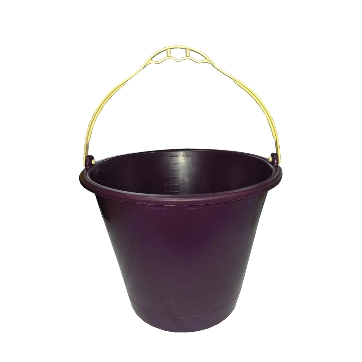Kit 2 Balde Plástico Roxo 12 Litros - Brasipla