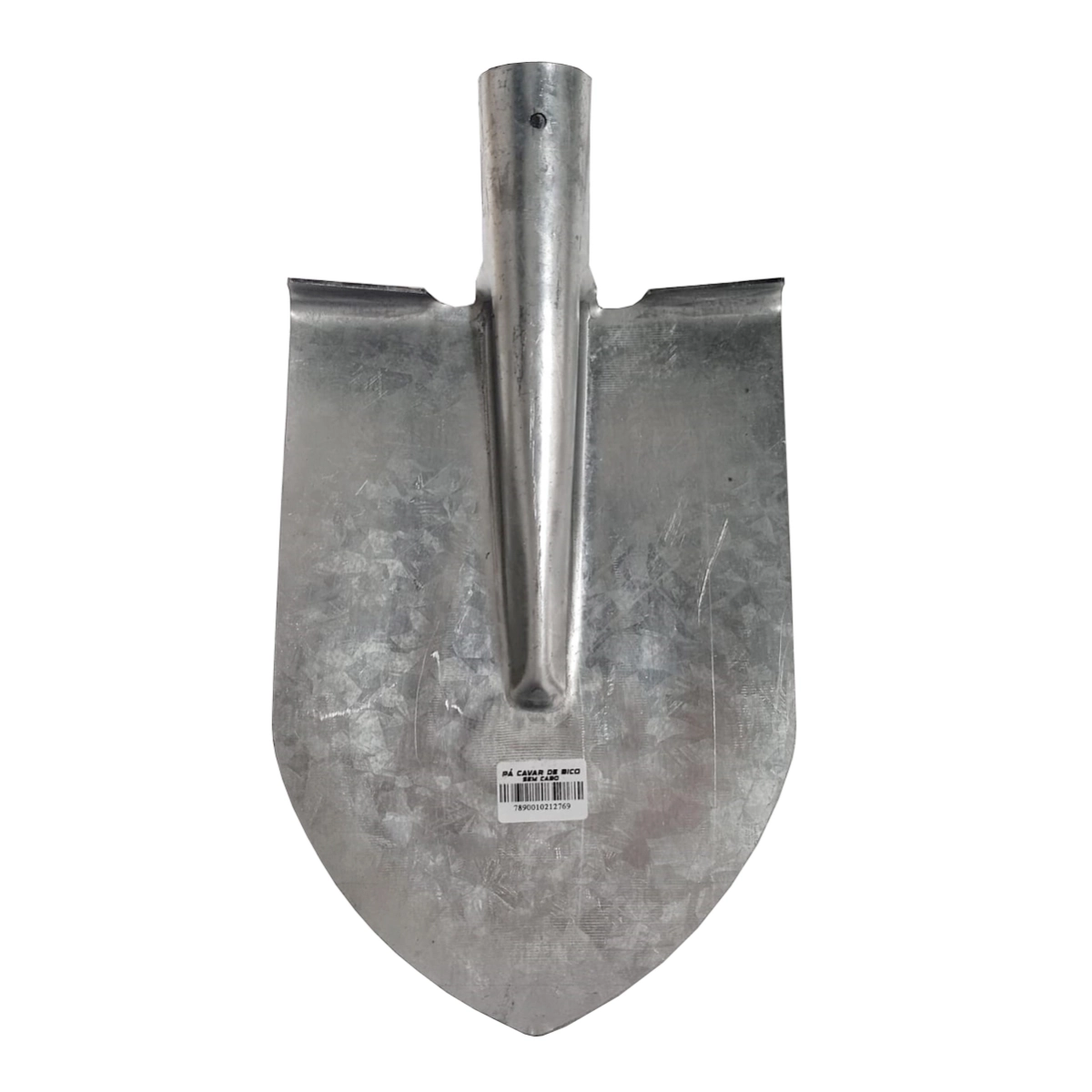 Kit 2 Pá Cavar De Bico Galvanizada Sem Cabo - Volpato
