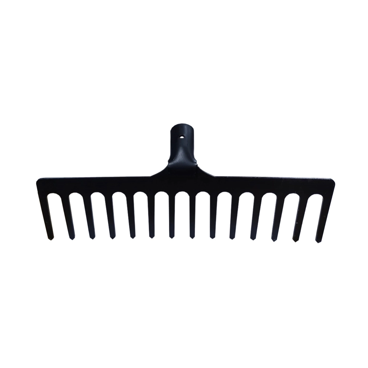 Kit 2 Ancinho De Aço 14 Dentes 35cm + Cabo Madeira 1,20m