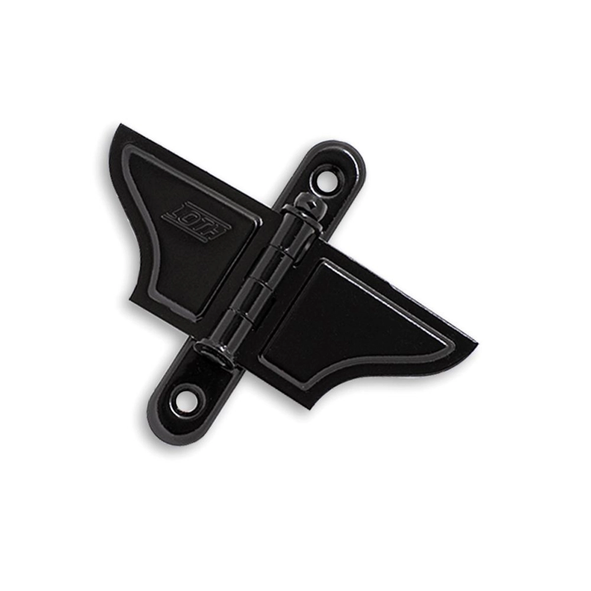 Kit 12 Borboleta P/ Janela Guilhotina Cromatizada Preta Loth