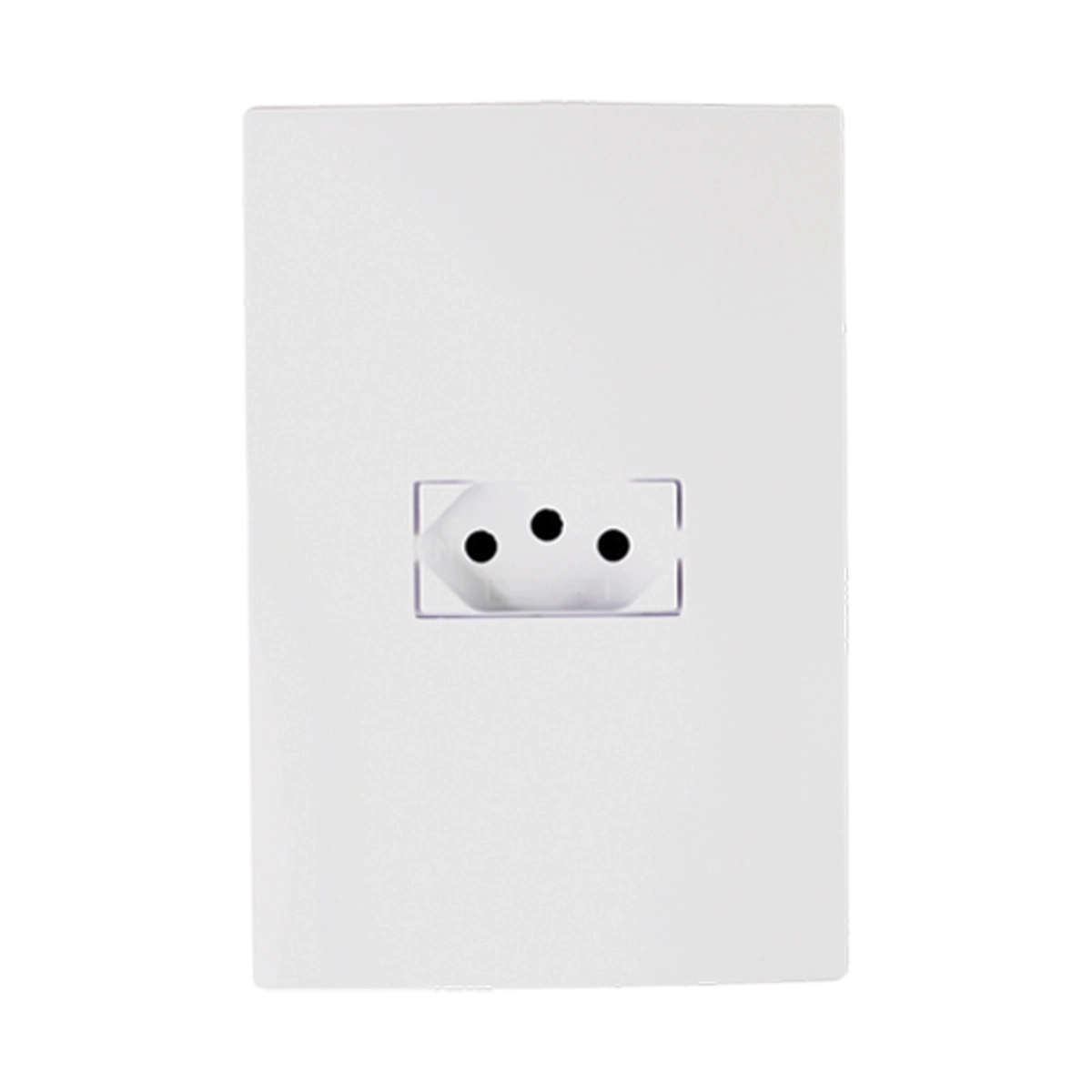 Kit 15 Tomada Elétrica Branca 10a Completa Linha I9 - Ilumi