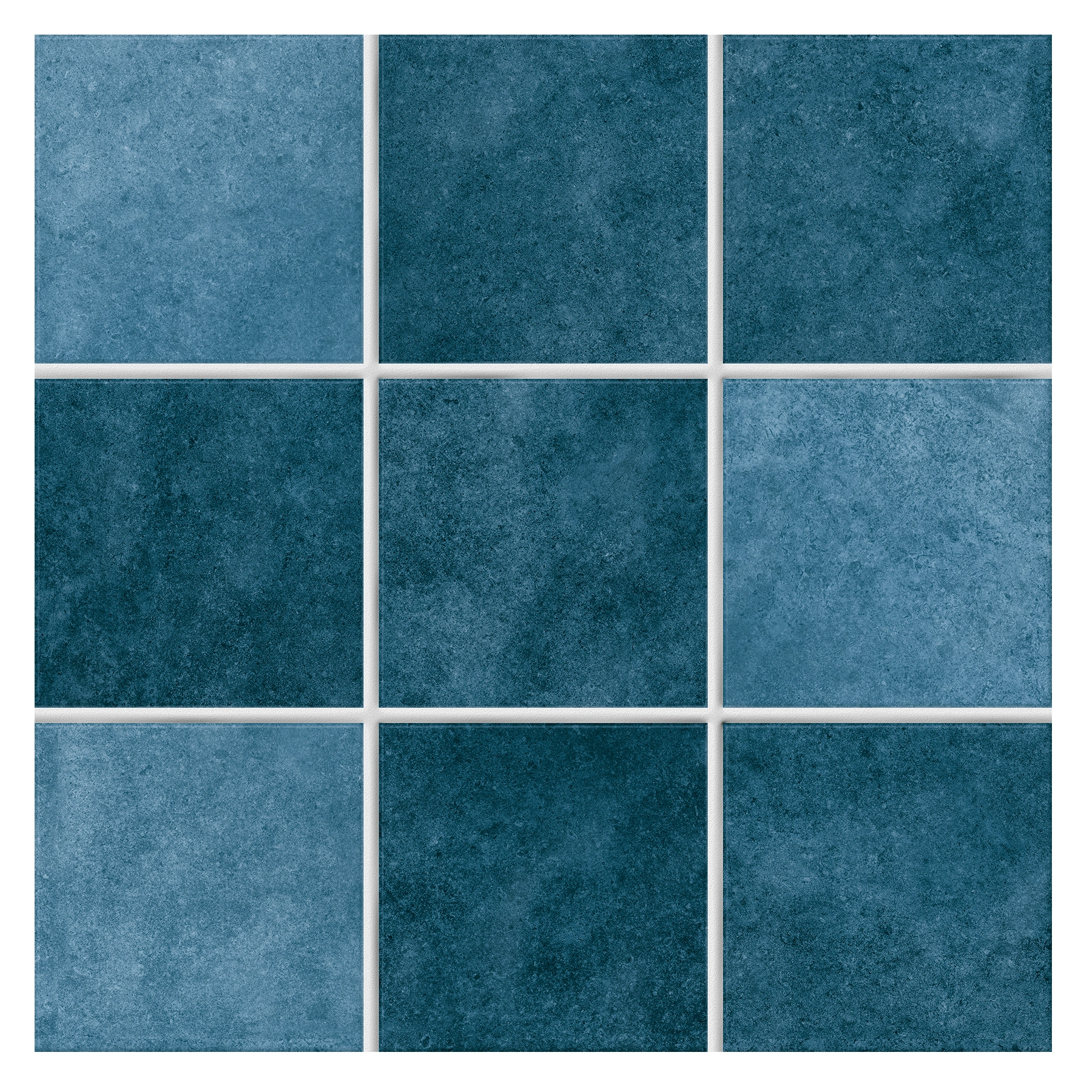 Piso Cerâmico Pastilhado Brilhante Borda Arredondada Externo 34x34cm PPF34090 Incefra