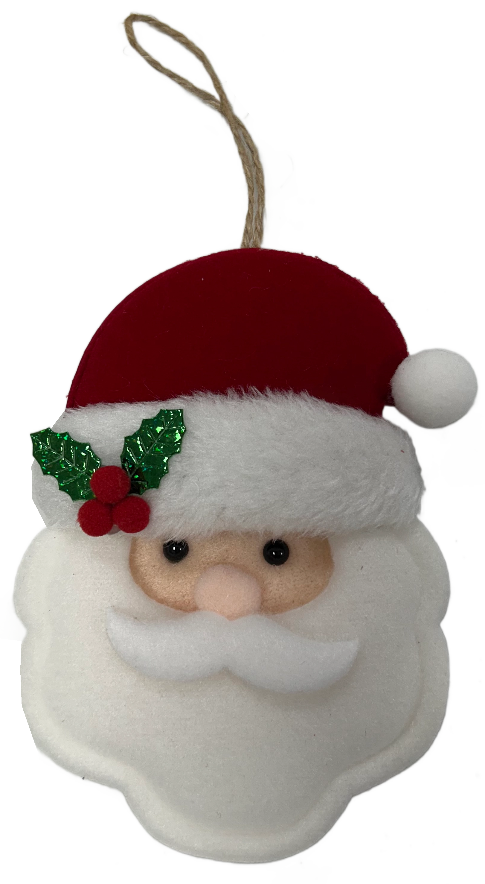 Enfeite Natal Pendurar Papai Noel 9x13cm Wf1726 Rio Master