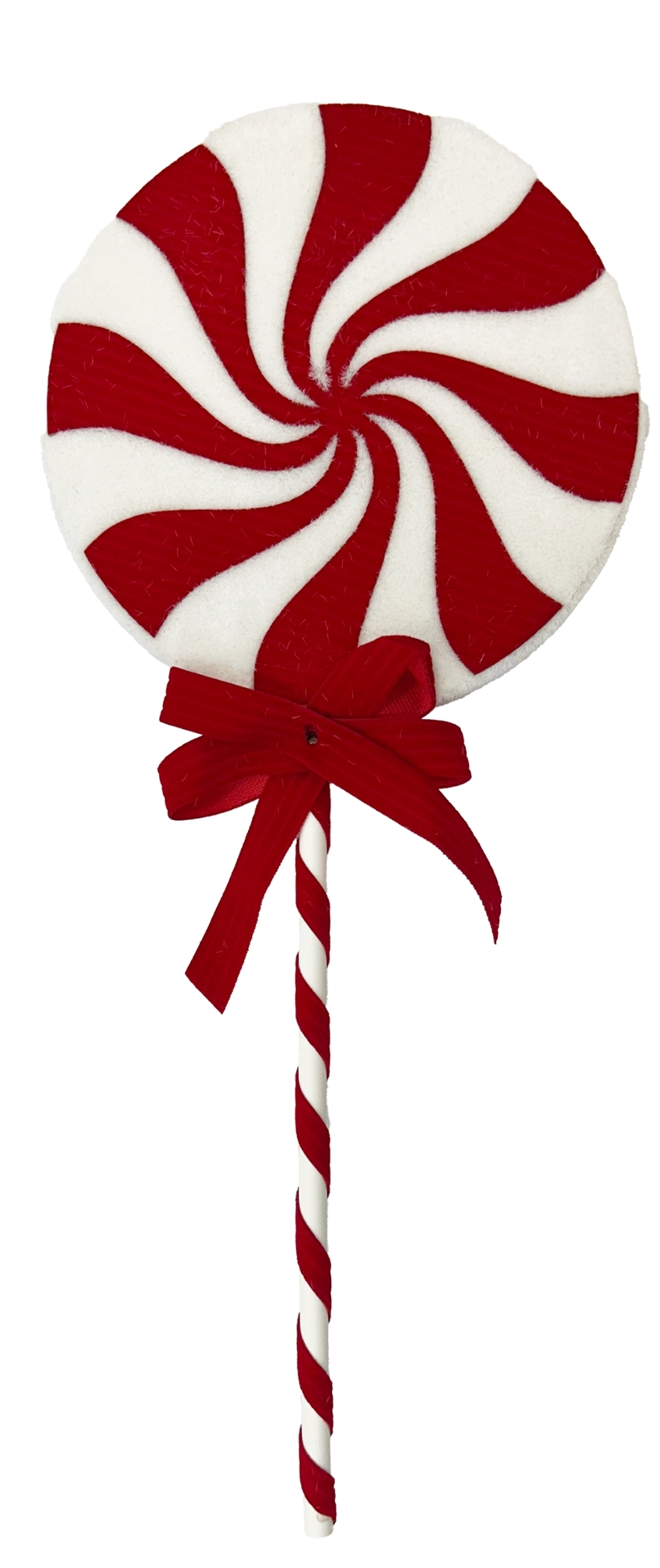Haste Pirulito Espiral Vermelho 15x36cm Wf1735 Rio Master