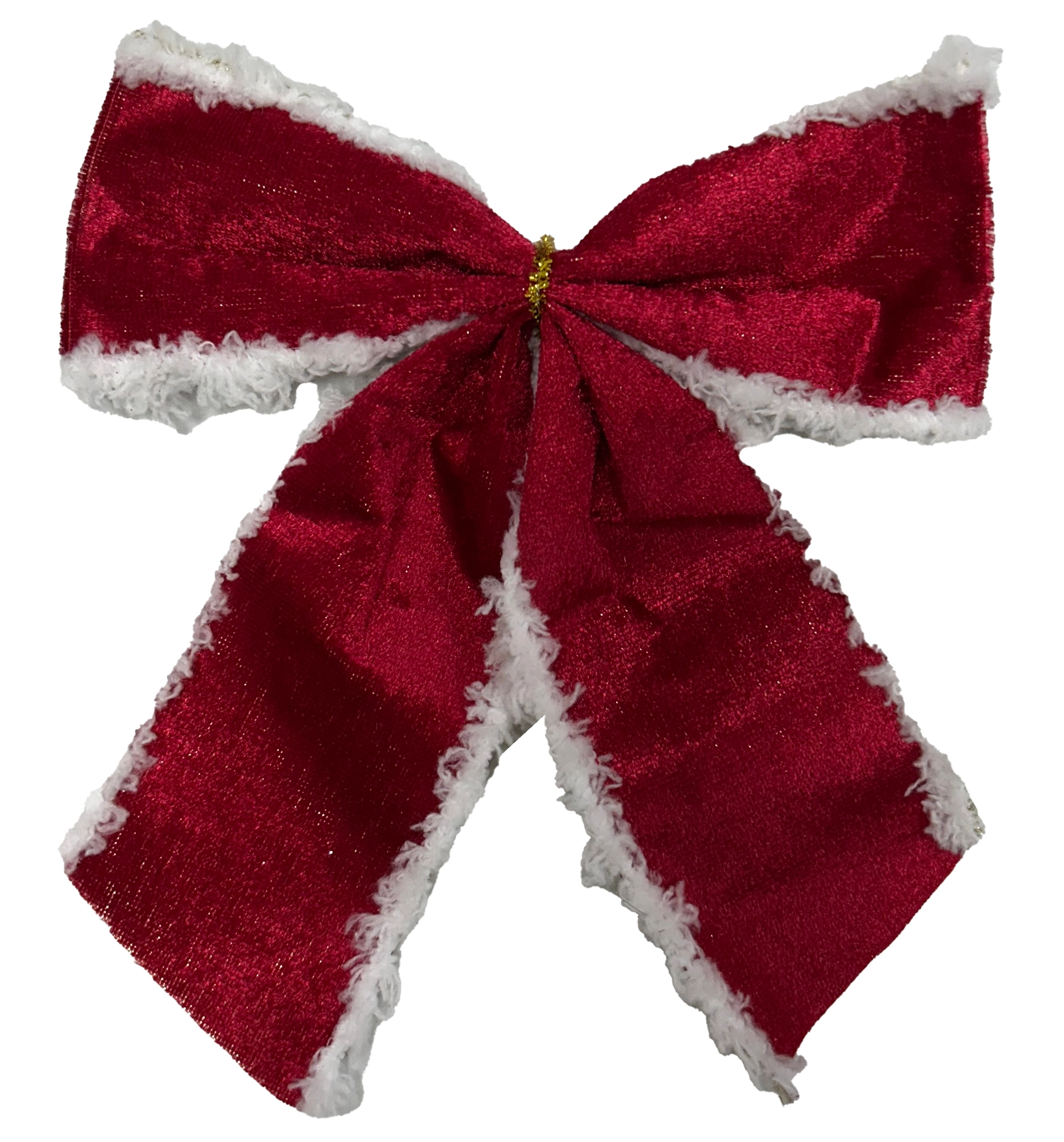 Kit Laco Natal Vermelho Branco 10cm 3un Wf1338 Rio Master