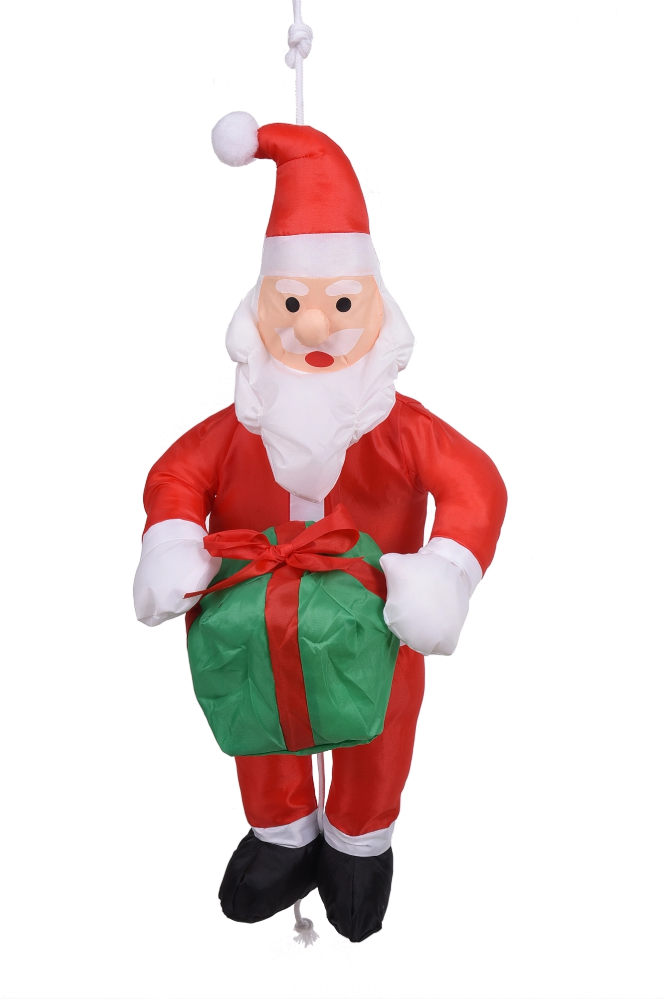 Papai Noel Saco Presente Tecido Pendurar 60cm Xf4504 Rio Master