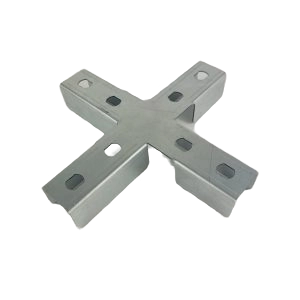 Junção interna " x " perfilado 38x38mm Aço Zincado Seb Brasil