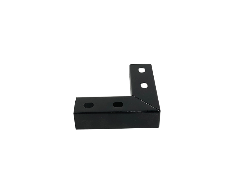 Junção interna " l " perfilado 38x38mm Cor preta Seb Brasil