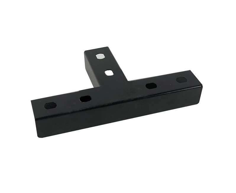 Junção interna " t " perfilado 38x38mm cor preta Seb Brasil