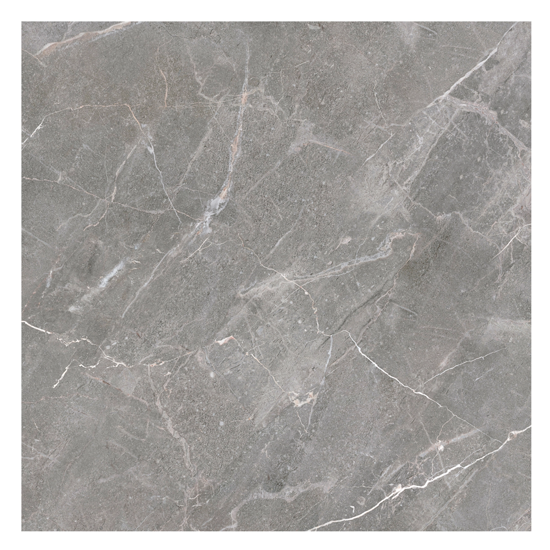 Piso Cerâmico Marmorizado Brilhante Borda Reta Interno 63x63cm PSI-63110R Incenor