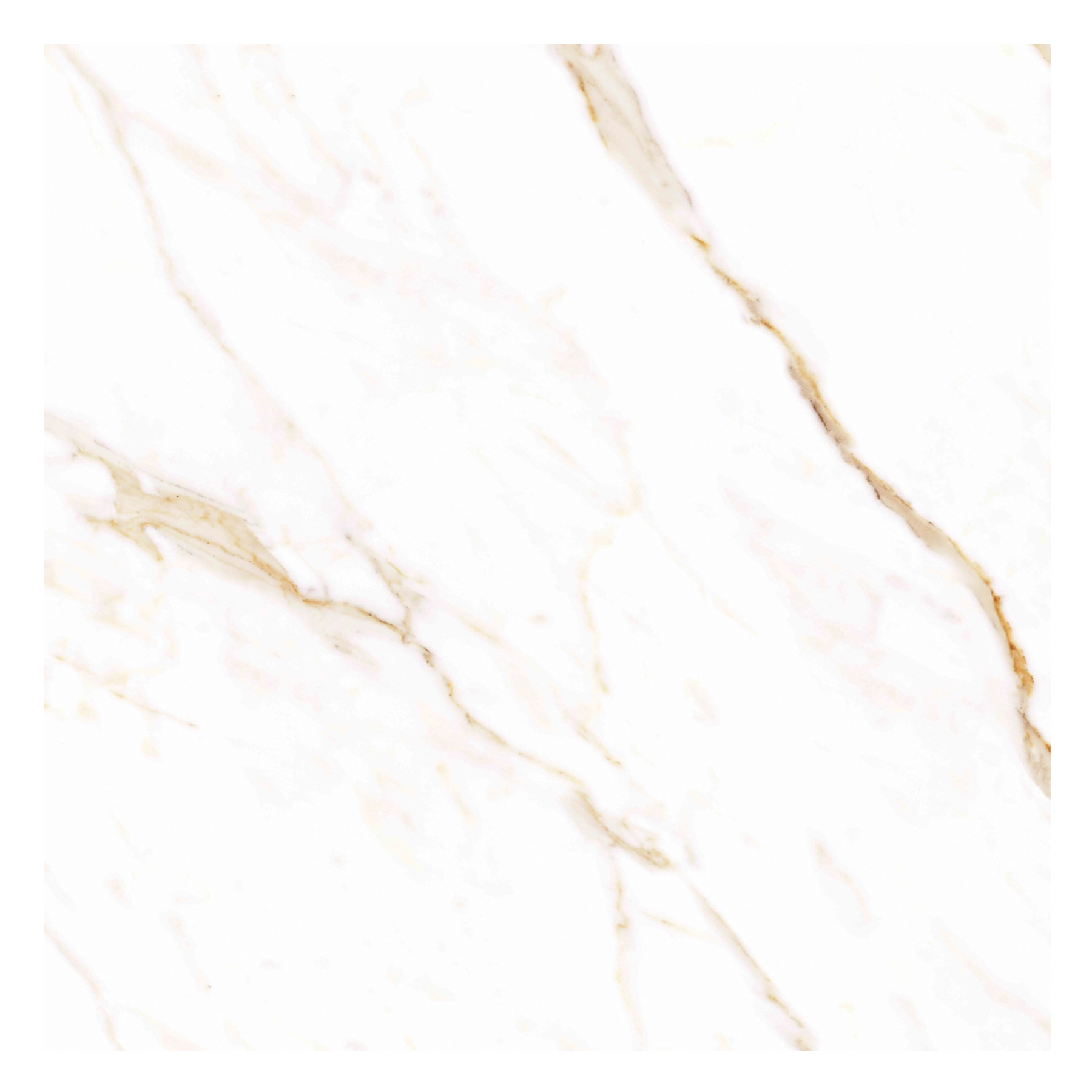 Piso Cerâmico Marmorizado Brilhante Borda Reta Interno 63x63cm PSI-63540R Incenor