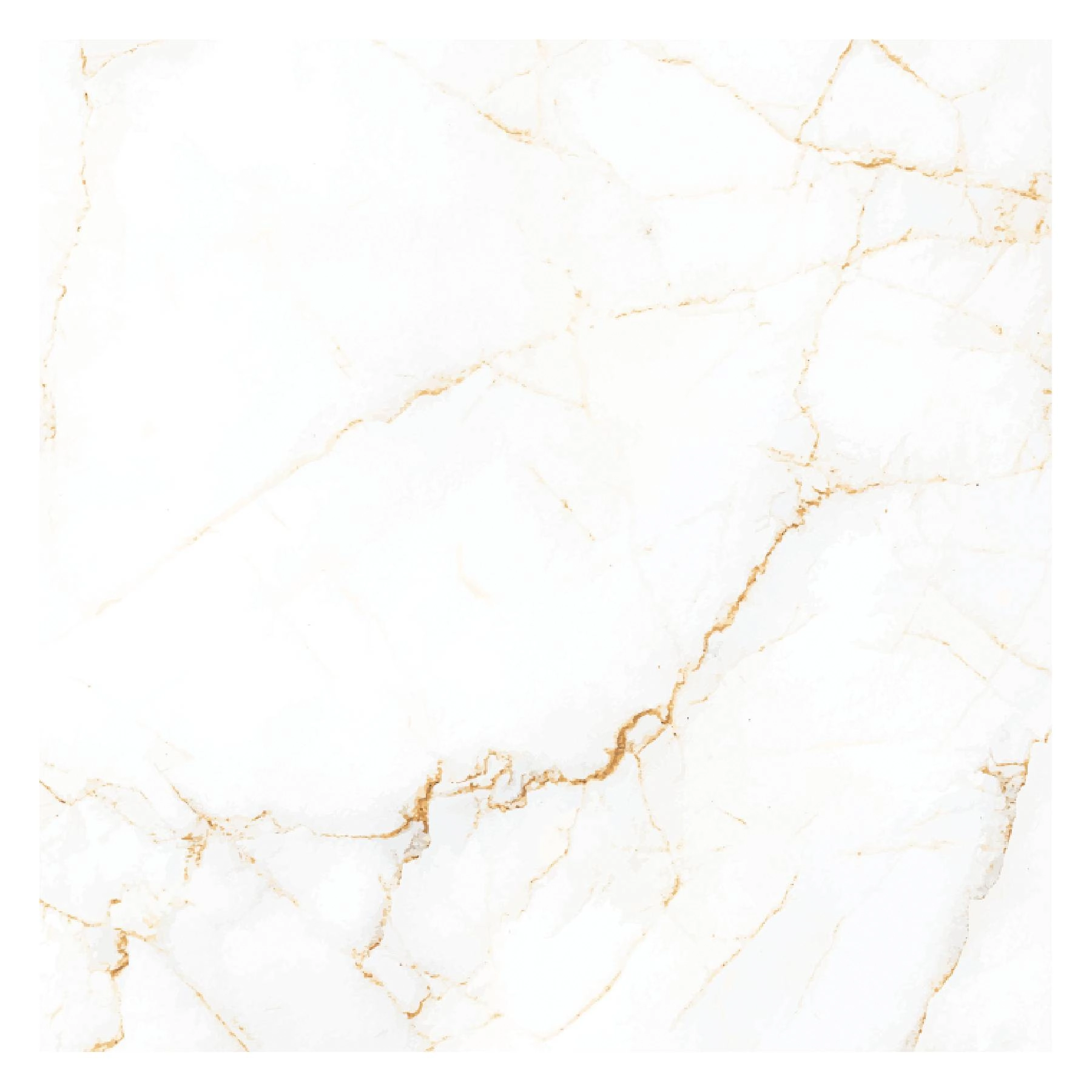 Piso Cerâmico Marmorizado Brilhante Borda Arredondada Interno 58x58cm PSI-66970 Incenor