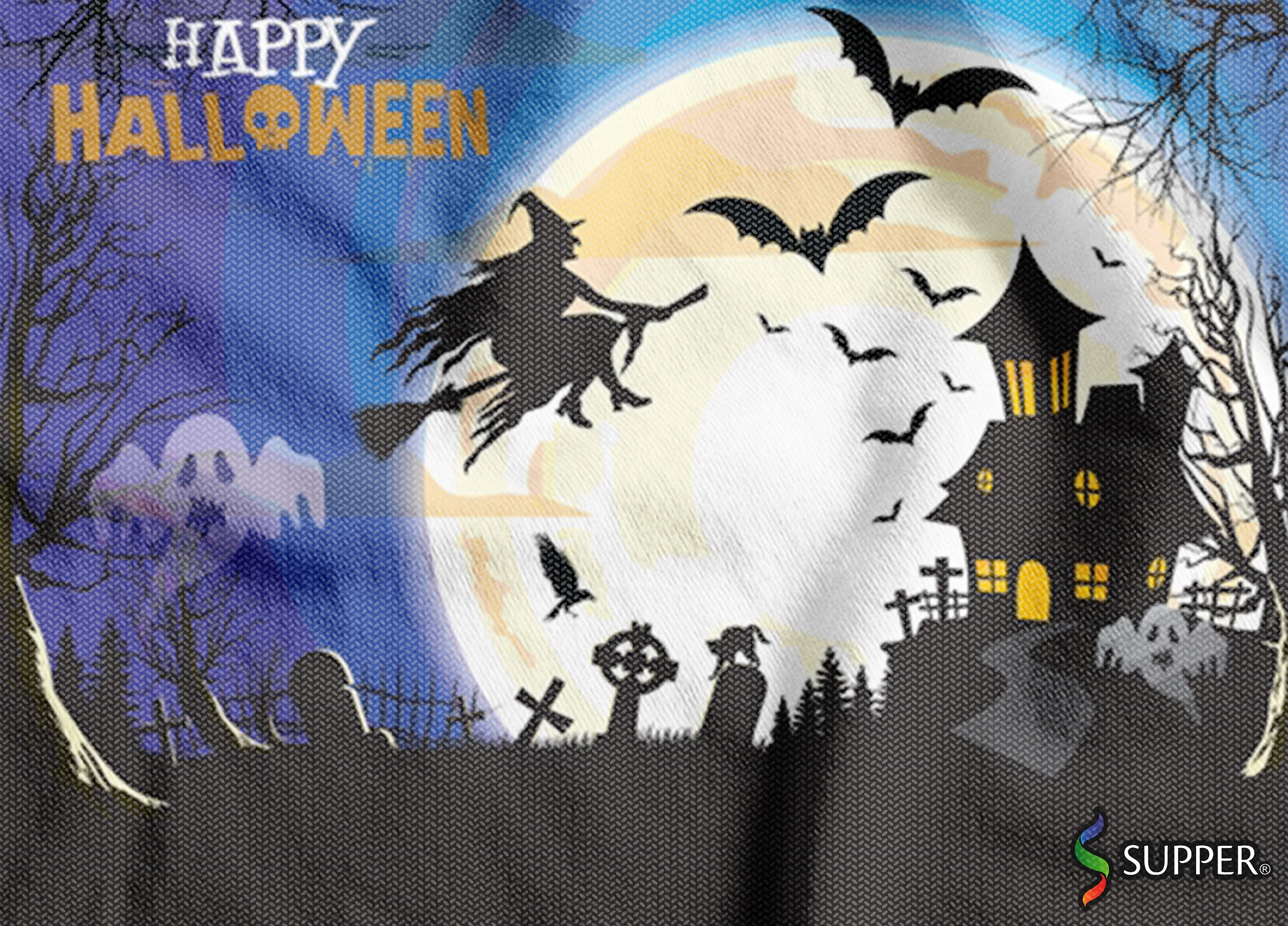 Painel Estampado Halloween Metro Nt.pa.00.0052 Jm