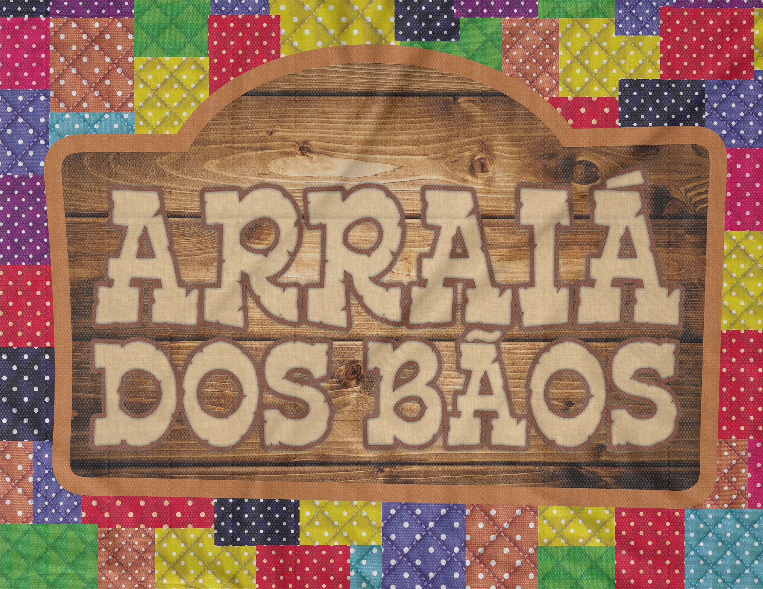 Painel Estampado Junino Matelasse 24.72m Nt.pa.00.0040 Jm
