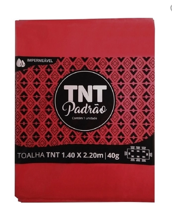 19213 Tnt Cores Embalado Vermelho 2,00 M X 1,40 M