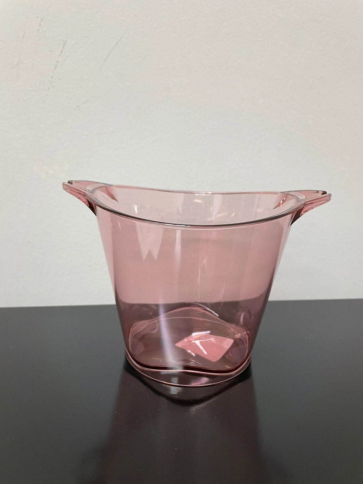 Mini Balde Drink Rose Translucido Ap 1061rot The House