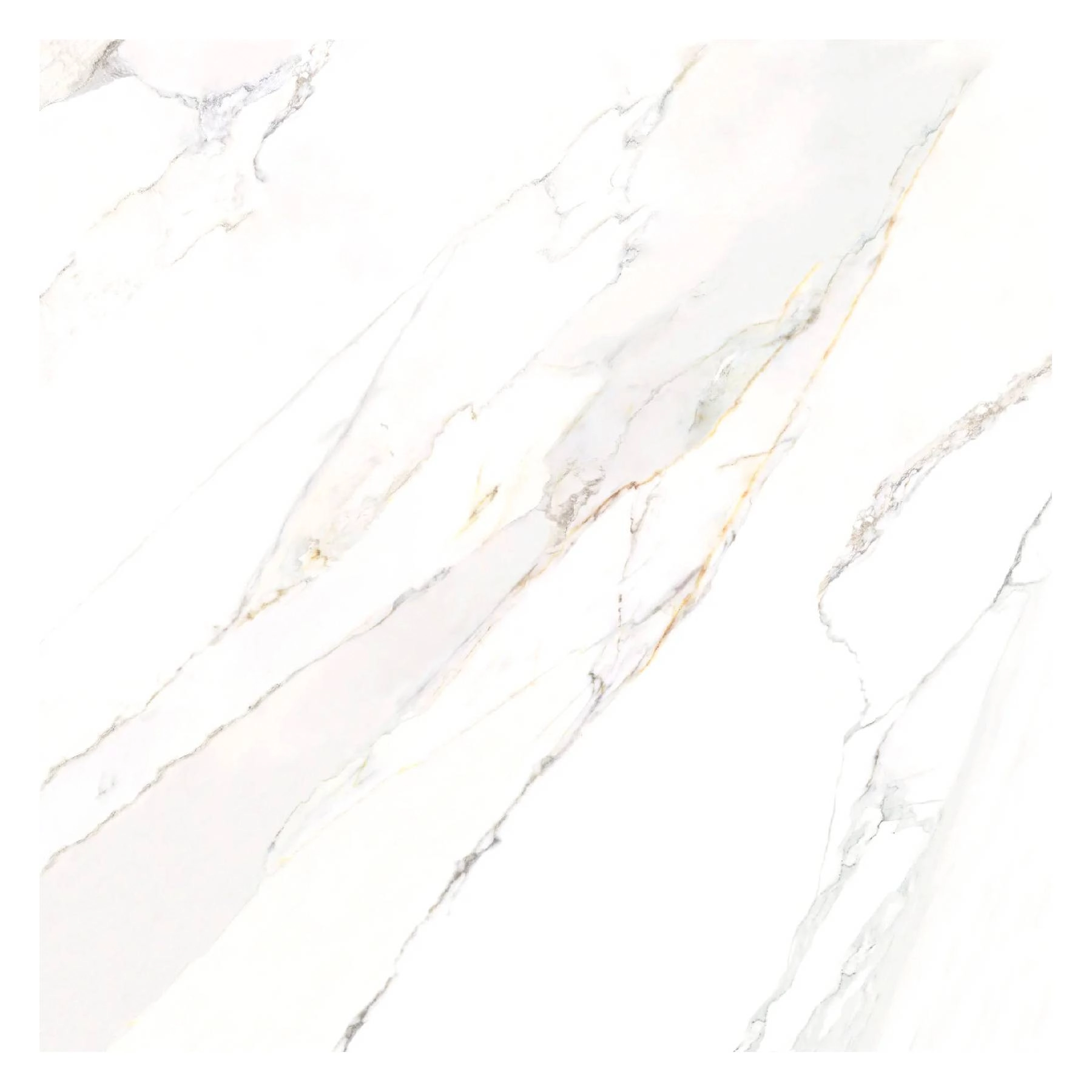 Porcelanato Marmorizado Polido Borda Reta Interno 94,5x94,5cm Ícaro Cerbras