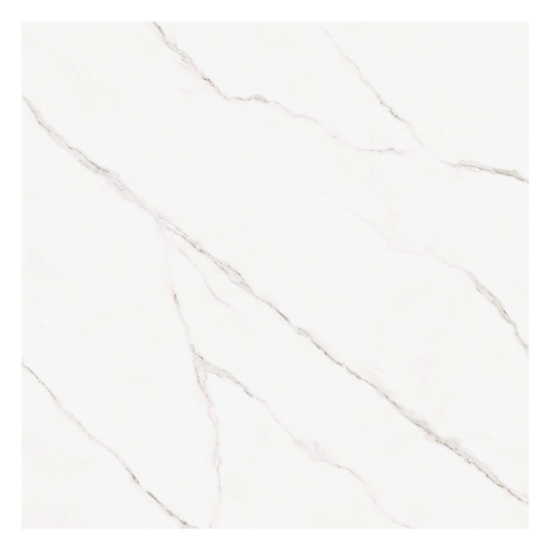 Piso Cerâmico Marmorizado Acetinado Borda Reta Interno 75x75cm Verona Cerbras