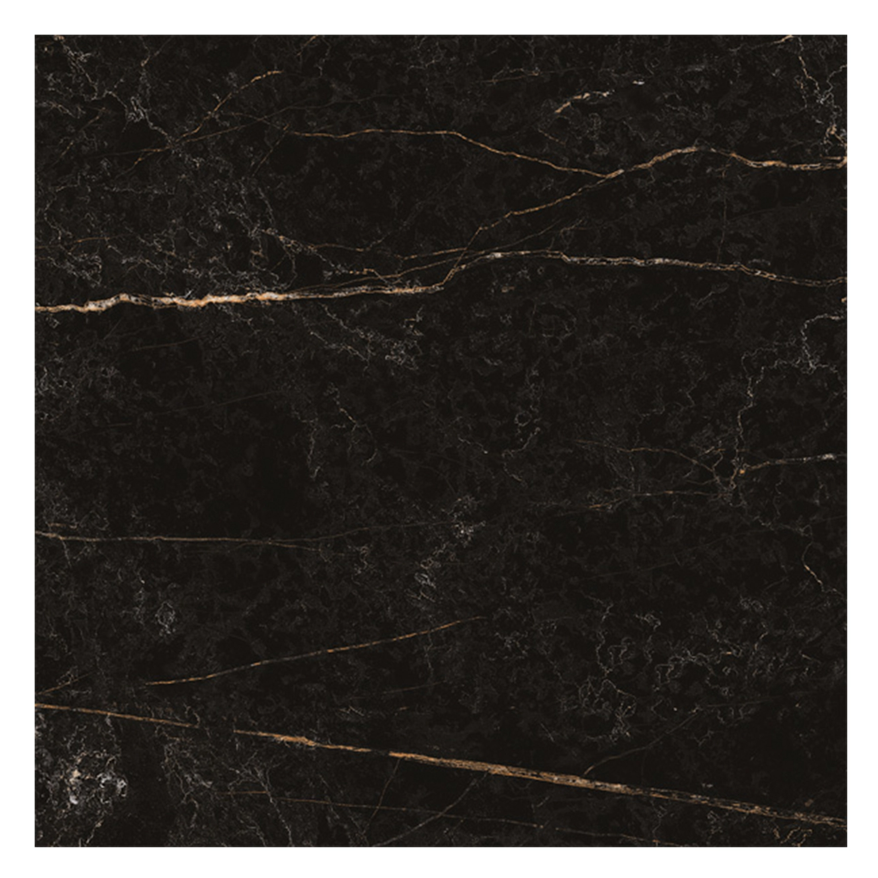 Piso Cerâmico Decorado Polido Borda Reta Interno 75x75cm Eclipse Cerbras