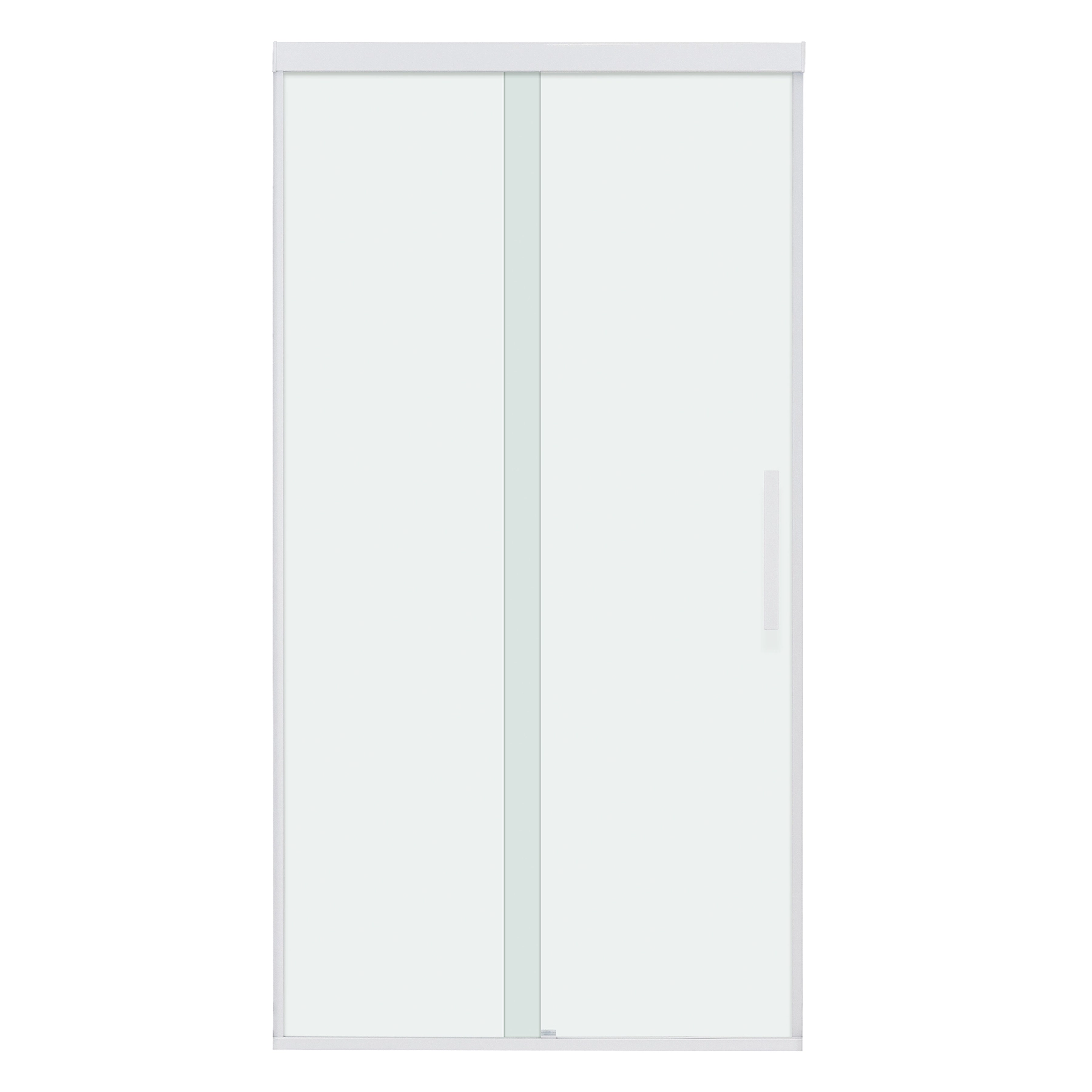 Box para Banheiro Frontal de Correr 140x190cm Vidro Incolor Indux Speed Temper