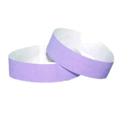 Pulseira De Indentificacao Lilas Slim Laser C/50un Ponto Das Festas
