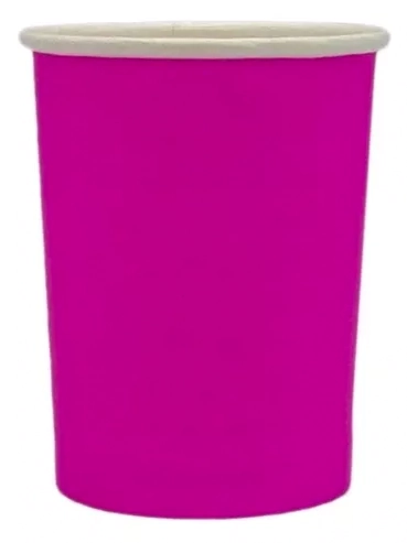 Copo Papel Pink C/8un 250ml Ponto Das Festas