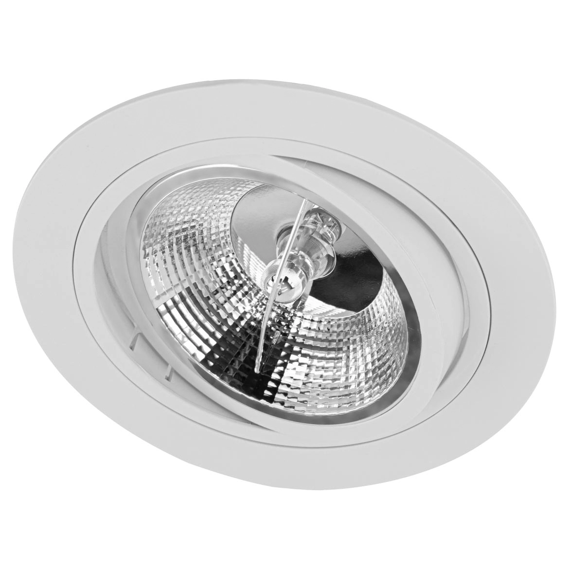 Spot Embutir Conecta Branco Dl152ar111w Bella + Led Ar111 B Quente St2752