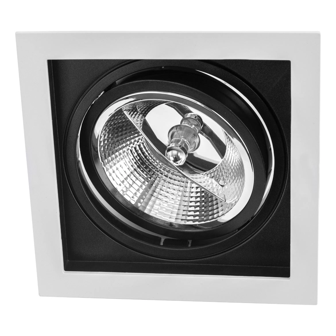 Spot Embutir Conecta Br/ Preto Click Bella Dl146ar111b + Led Bf St2364