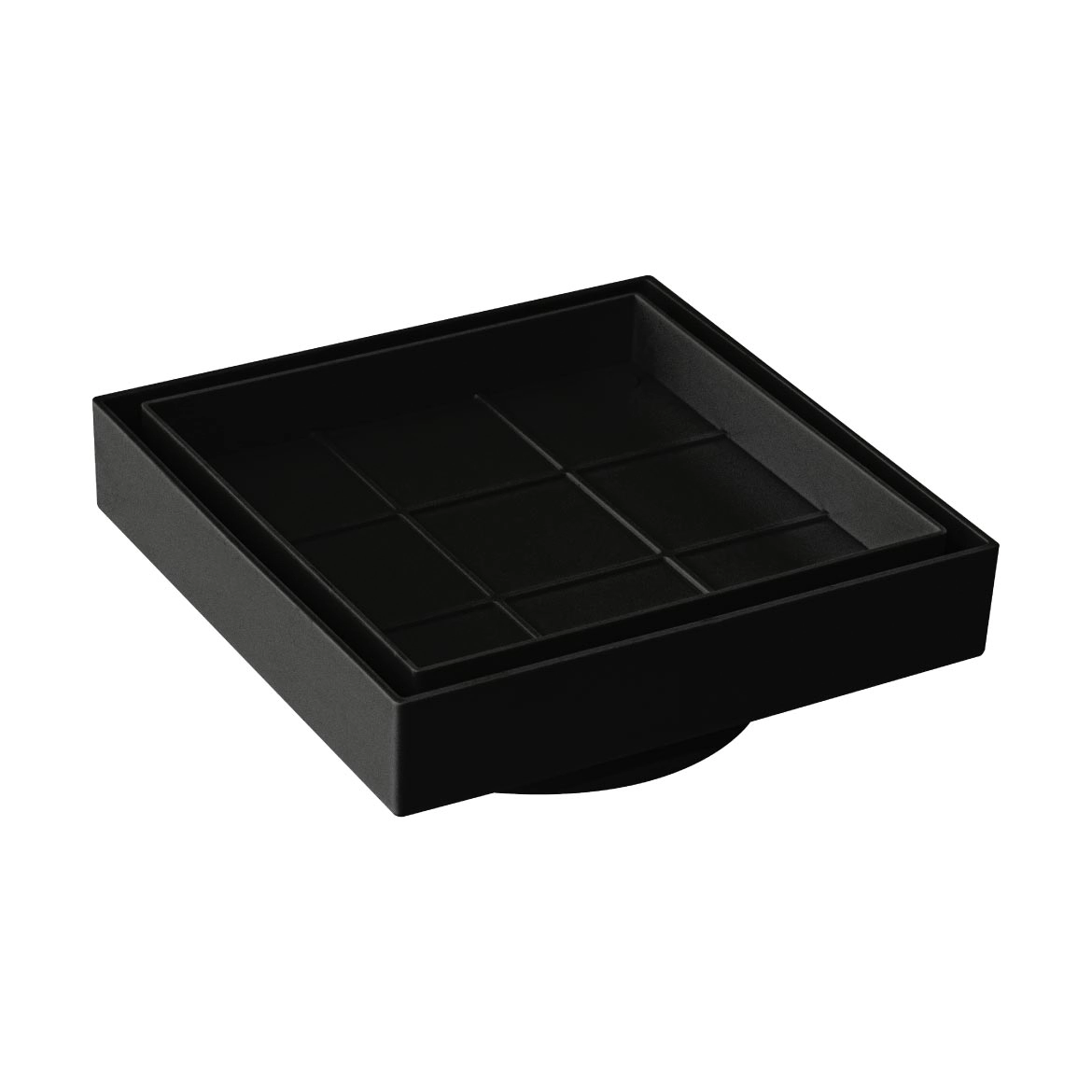 Ralo Oculto Invisivel Anti Inseto Piso Porcelanato Preto St2781