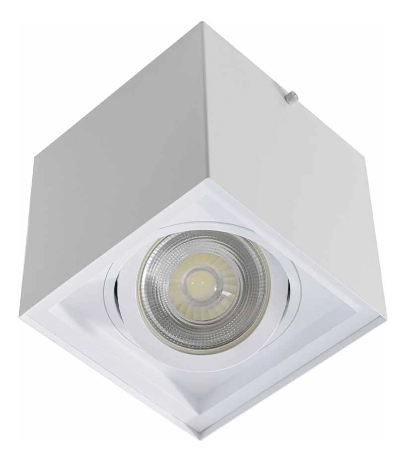 Spot Sobrepor Plafon Quad Branco Box P/ Par30 Starlumen St2758