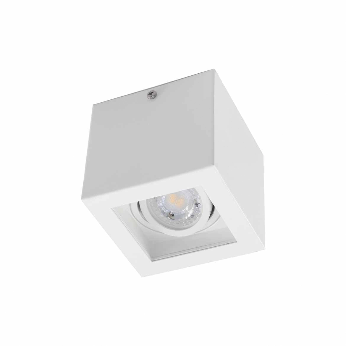 Plafon Spot Sobrepor Box 1 Facho Branco P/ Mr16 Starlumen St2944