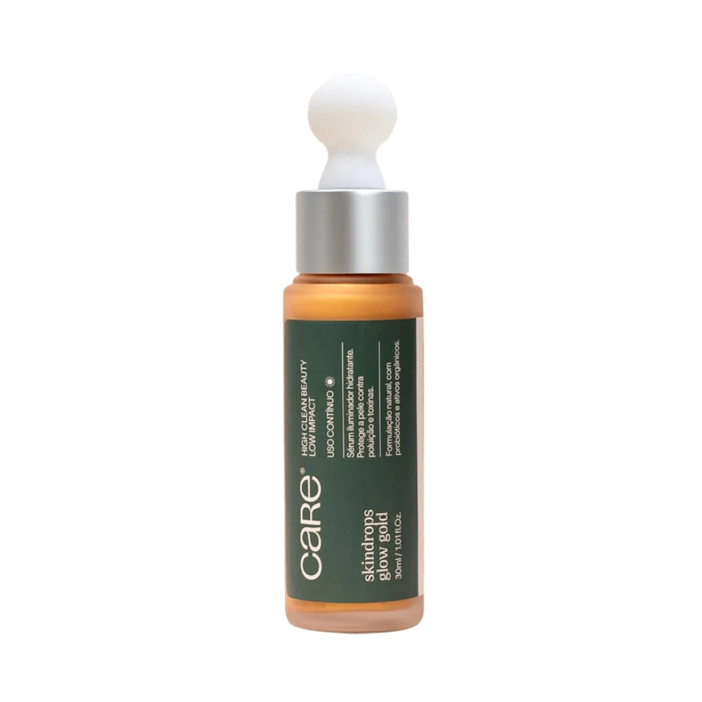 Serum Facial Care Natural Skindrops Glow Dourado 30ml