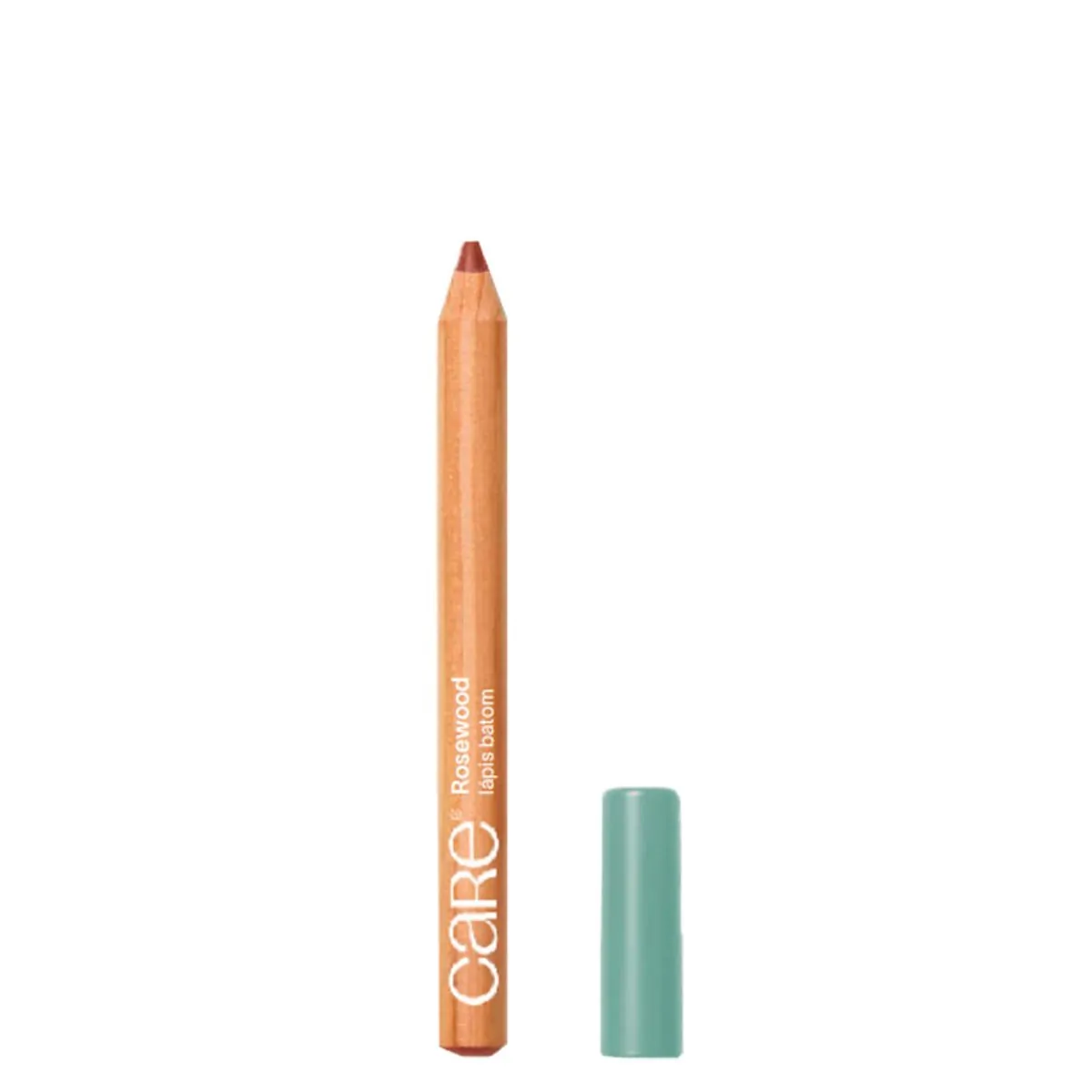 Lápis Batom Care Natural Beauty Vanessa Rozan Rosewood 3 g