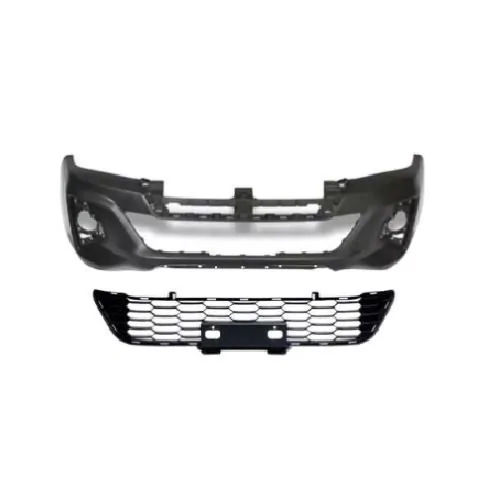 Para-choque Dianteiro TOYOTA HILUX com Grade e com Furo para aplique - DTS 7078