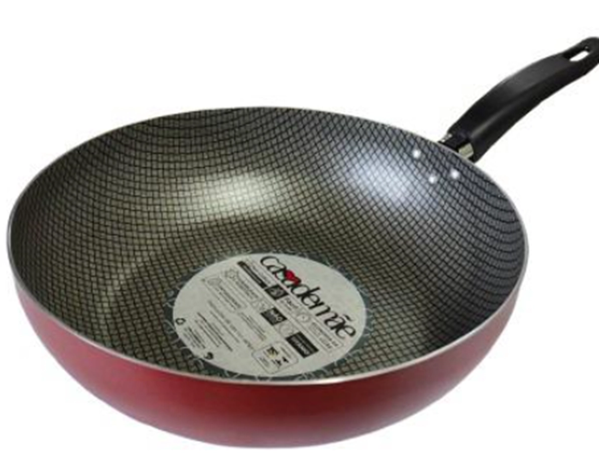 Frigideira Wok Casa De Mae Cl Aa Sem Tampa Cereja N.26