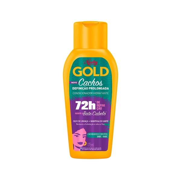 Cond Niely Gold Cachos Definicao Prolongada 175ml