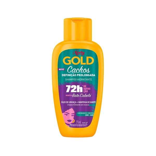 Sha Niely Gold Cachos Definicao Prolongada 275ml