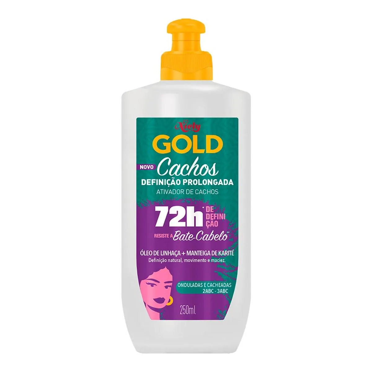 Ativador Niely Gold Cachos Definição Prolongada 250ml