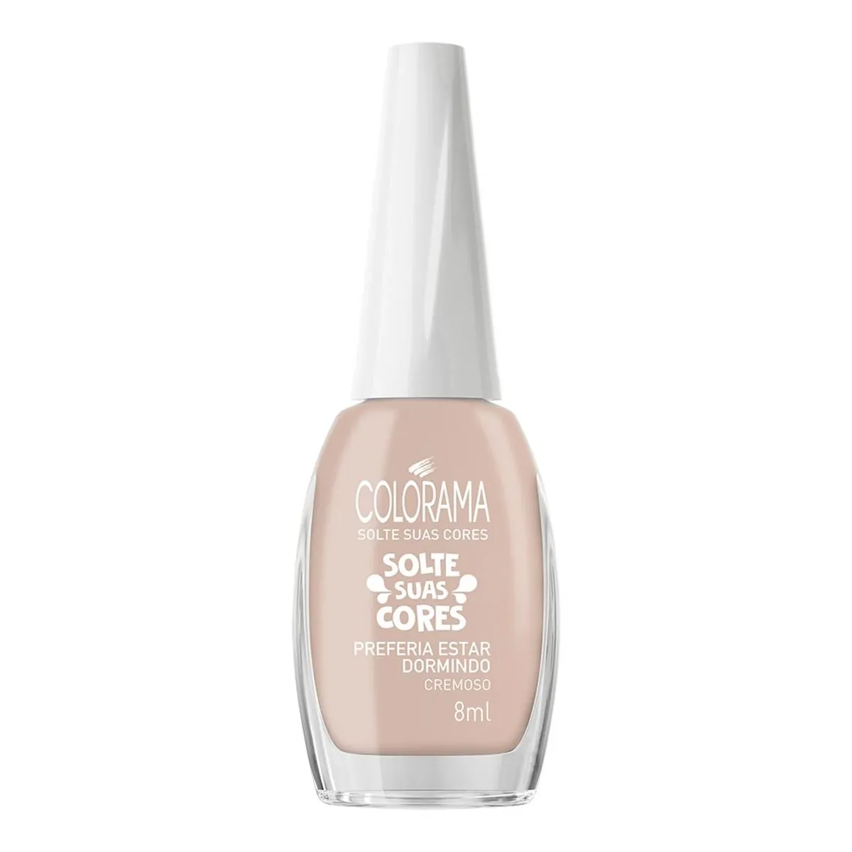 Esmalte Cremoso Preferia Estar Dormindo Colorama Solte Suas Cores Frasco 8ml
