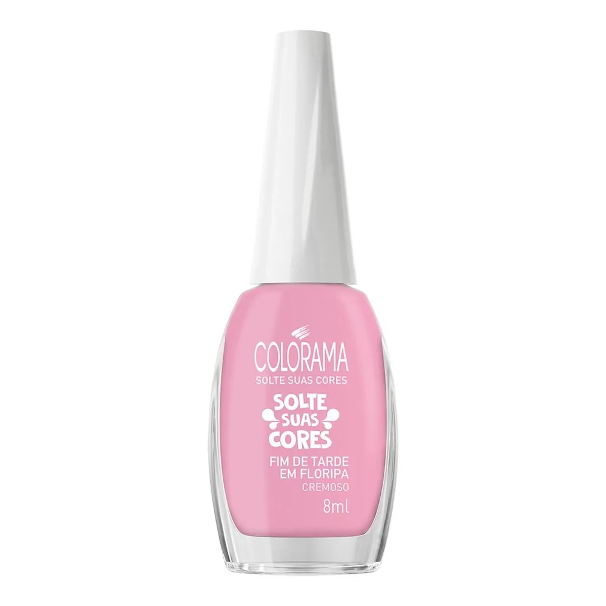 Esmalte Cremoso Fim De Tarde Em Floripa Colorama Solte Suas Cores Frasco 8ml